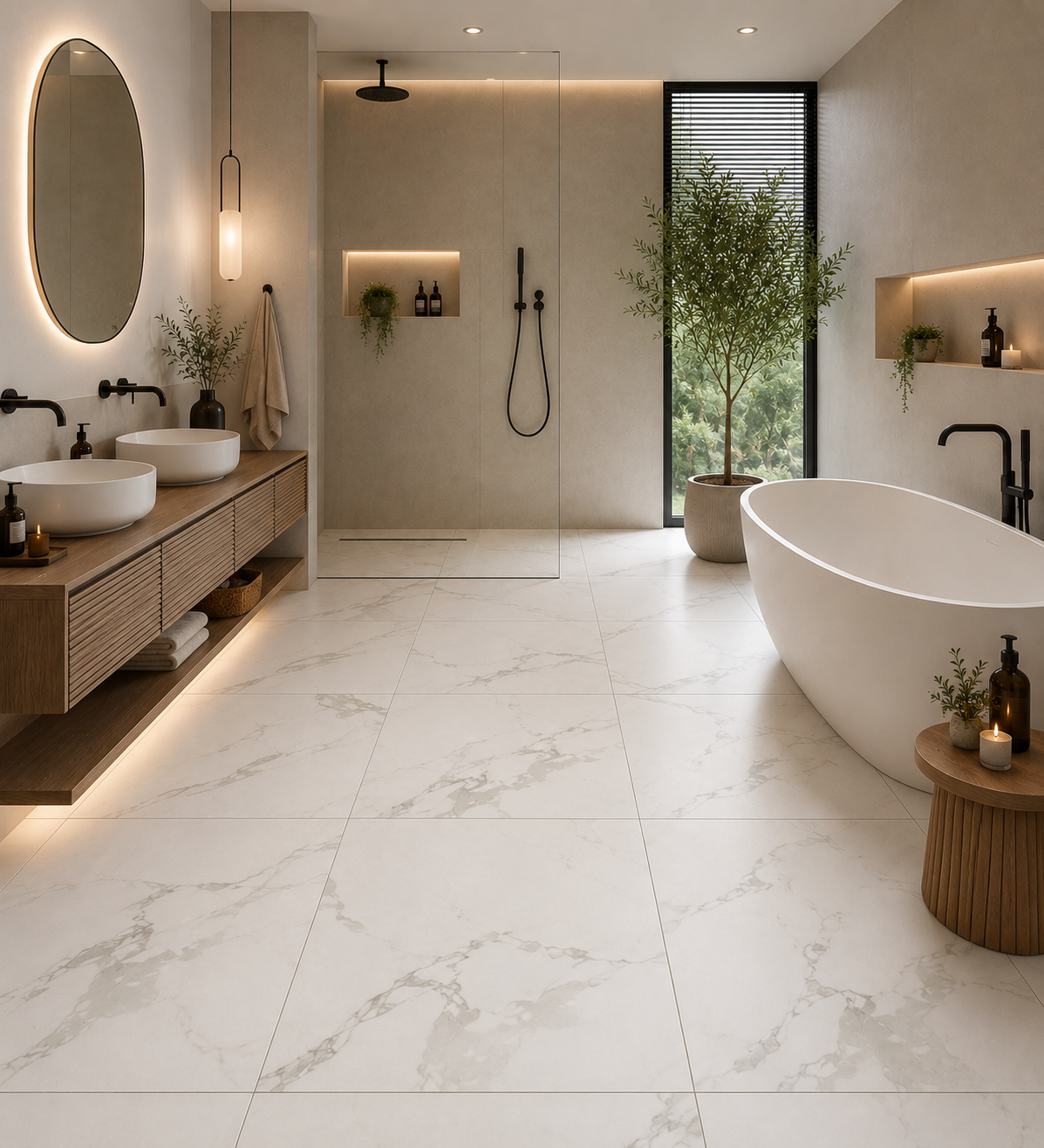 G.BIANCO CARRARA MAT 60x60 1.44-3