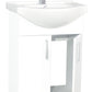 Mobilier Baie eco și lavoar, Seria 005, 50cm, Alb