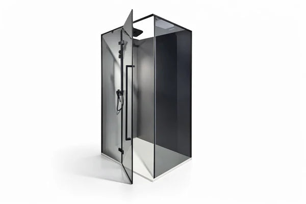 CABINA DUS GEAM FUMURIU 6MM 100X80CM