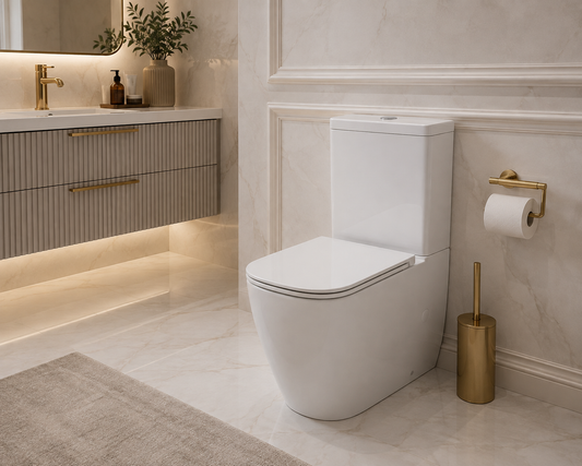 Set WC Cersanit Compact Remo 930 Patrat + Capac Soft Close K3029-001, Scurgere Laterala