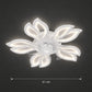 Lustra LED Ventilator ANEMO cu Telecomanda, 30W, D61cm, Lumina Rece/Neutra/Calda, Metal si Plastic, Alb
