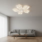 Lustra LED Ventilator ANEMO cu Telecomanda, 30W, D61cm, Lumina Rece/Neutra/Calda, Metal si Plastic, Alb