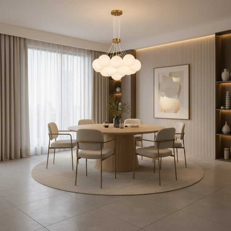 Lustra MODERNA LOFT Bagliore, Glob, 13xE27, Inaltime Reglabila, Auriu