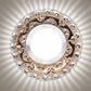 Spot LED ORBITA, 5W, Rotund, Lumina Rece / Calda, Bronz Antichizat, Rasina si Sticla