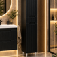 SERIA 033 30 CM - Dulap Baie Inalt MDF Negru