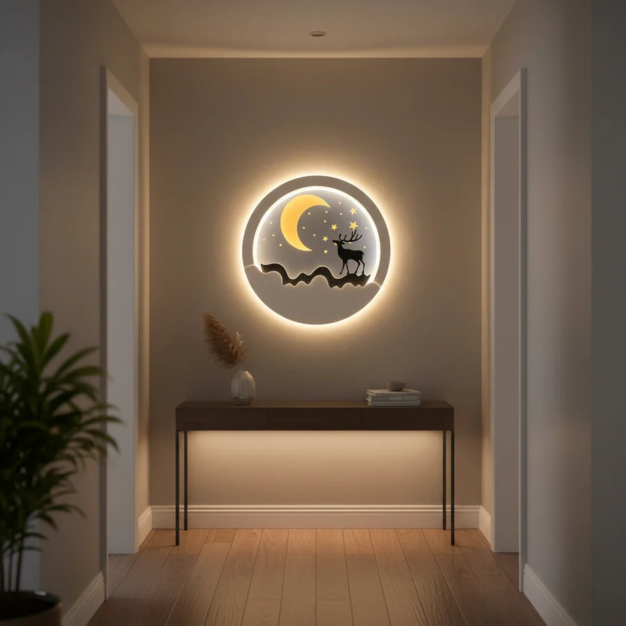 Aplica LED NOCTRA, 44W, Lumina Calda/Neutra/Rece, Negru-3