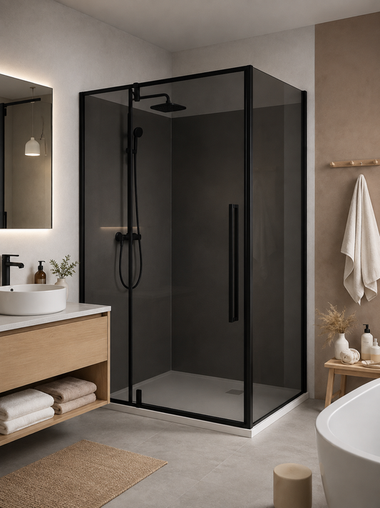 CABINA DUS GEAM FUMURIU 6MM 120X80CM