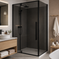 Cabina Dus Sticla 6mm, Fumuriu, 80x100x190cm