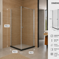 Cabina dus patrata 90x90cm RDR11 GLADYS