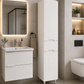 SERIA 033 - DULAP BAIE INALT MDF 30CM ALB