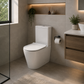 Set Wc Verdi Rimless Alb Scurgere Laterala