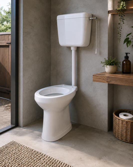 Vas WC monobloc Rustic pentru curte