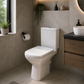 Set Wc Cersanit Carina Clean On, Scurgere Laterala
