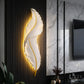 Aplica LED, Pena Decorativa 65CM 27W Lumina Rece/Calda/Neutra Alb Auriu