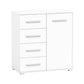 Comoda mini stela 1d4s, pal, 90x95x45 cm