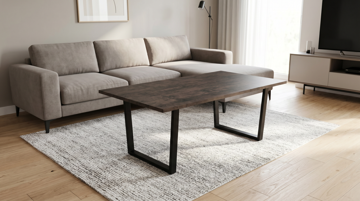 Masa cafea HT-156, 110x60 cm, sonoma, MDF
