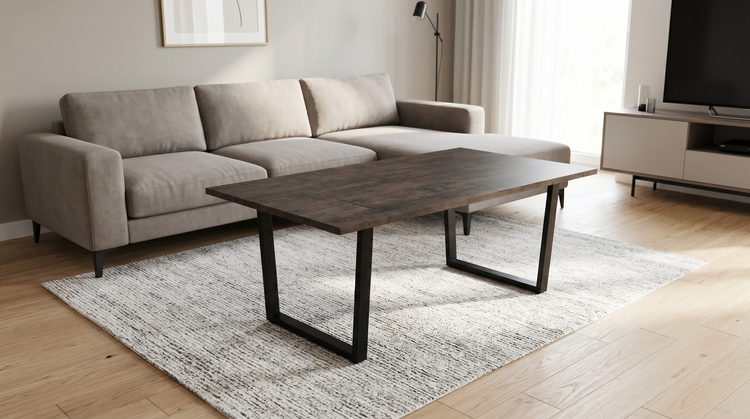 Masa cafea HT-156, 110x60 cm, sonoma, MDF