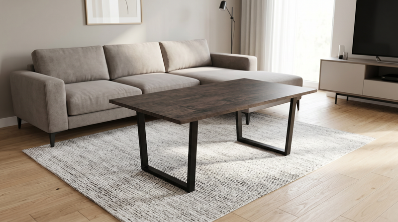 Masa cafea HT-156, 110x60 cm, sonoma, MDF-1