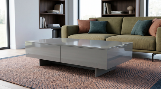 Masa cafea HT-005, 115x55x31 cm, stejar, MDF