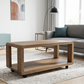 Masa cafea HT-146, 90x45x45 cm, stejar, MDF