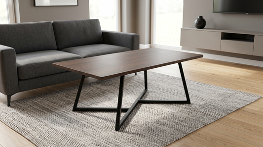 Masa cafea HT-155, 110x60 cm, stejar, MDF