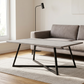 Masa cafea HT-155, 110x60 cm, alb, MDF