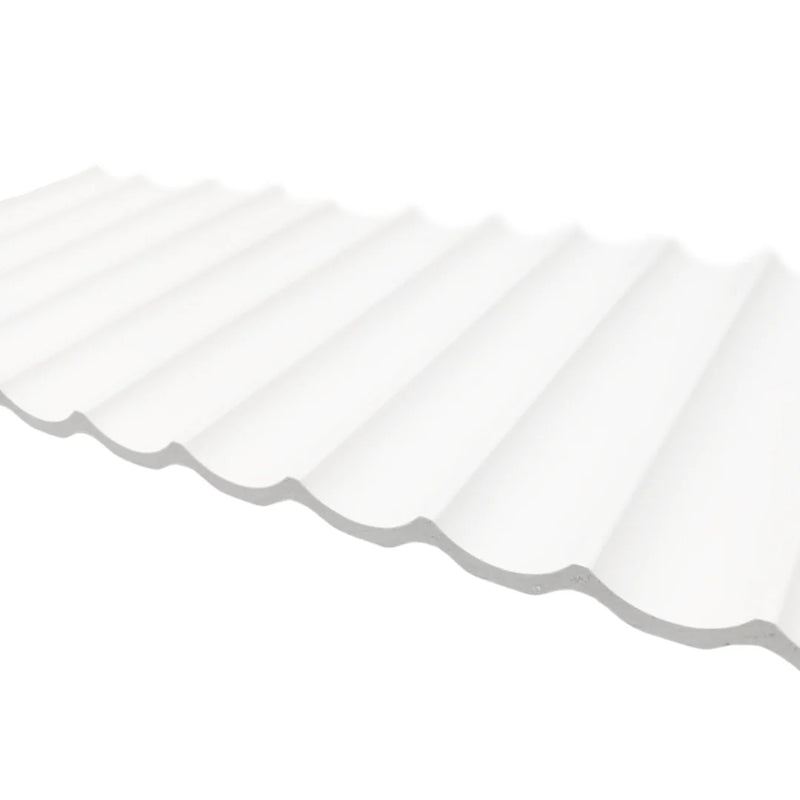 Riflaj decorativ Alb -Linerio XS -Line Wave- 1 buc-2