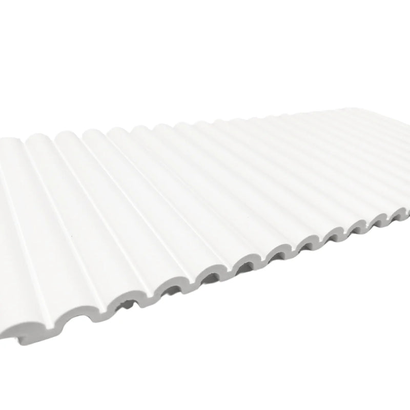 Riflaj decorativ Alb - Linerio XS -Line Oval - 1 buc-2