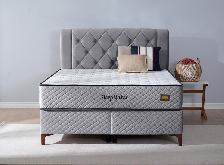 Pat Encanto 160 x 200 , tapitat cu somiera metalica