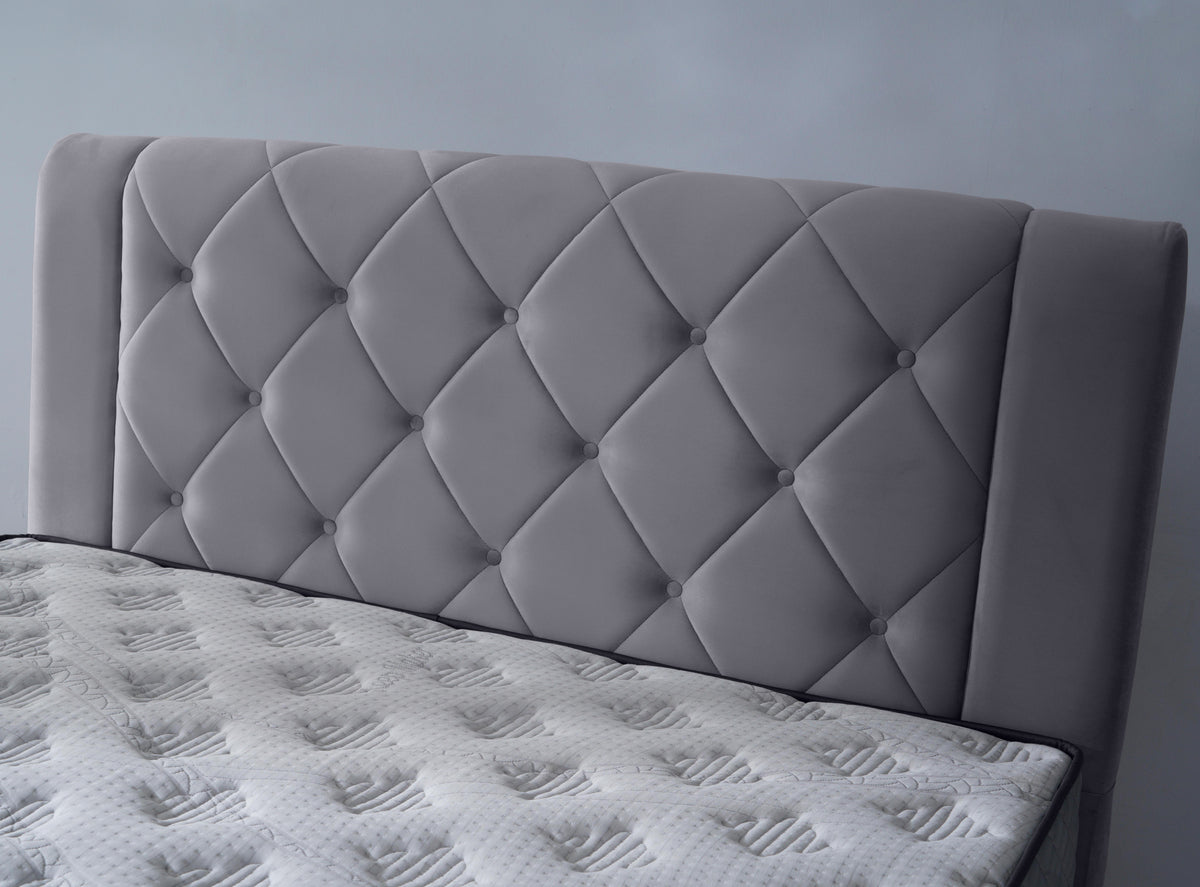 Pat Encanto 160 x 200 , tapitat cu somiera metalica