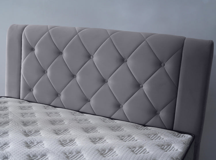 Pat Encanto 160 x 200 , tapitat cu somiera metalica