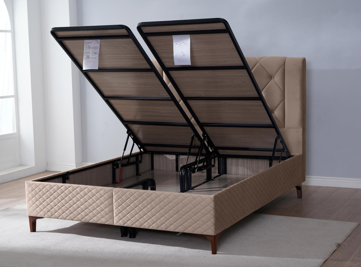 PAT ENCANTO 160X200 - SOMIERA METALICA RABATABILA SI SALTEA