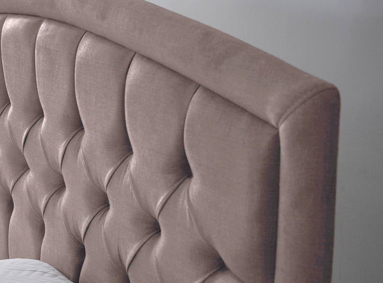 Pat Bellagio 140 x 200 cm, tapitat, culoare cappuccino