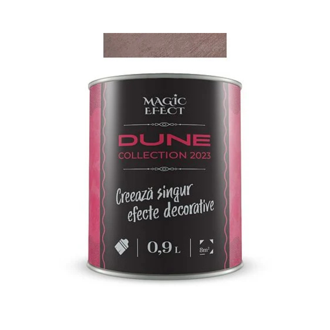 Vopsea decorativa cu efect de dune de nisip, Magic Efect Dune Sweet Brown, 0.9 l