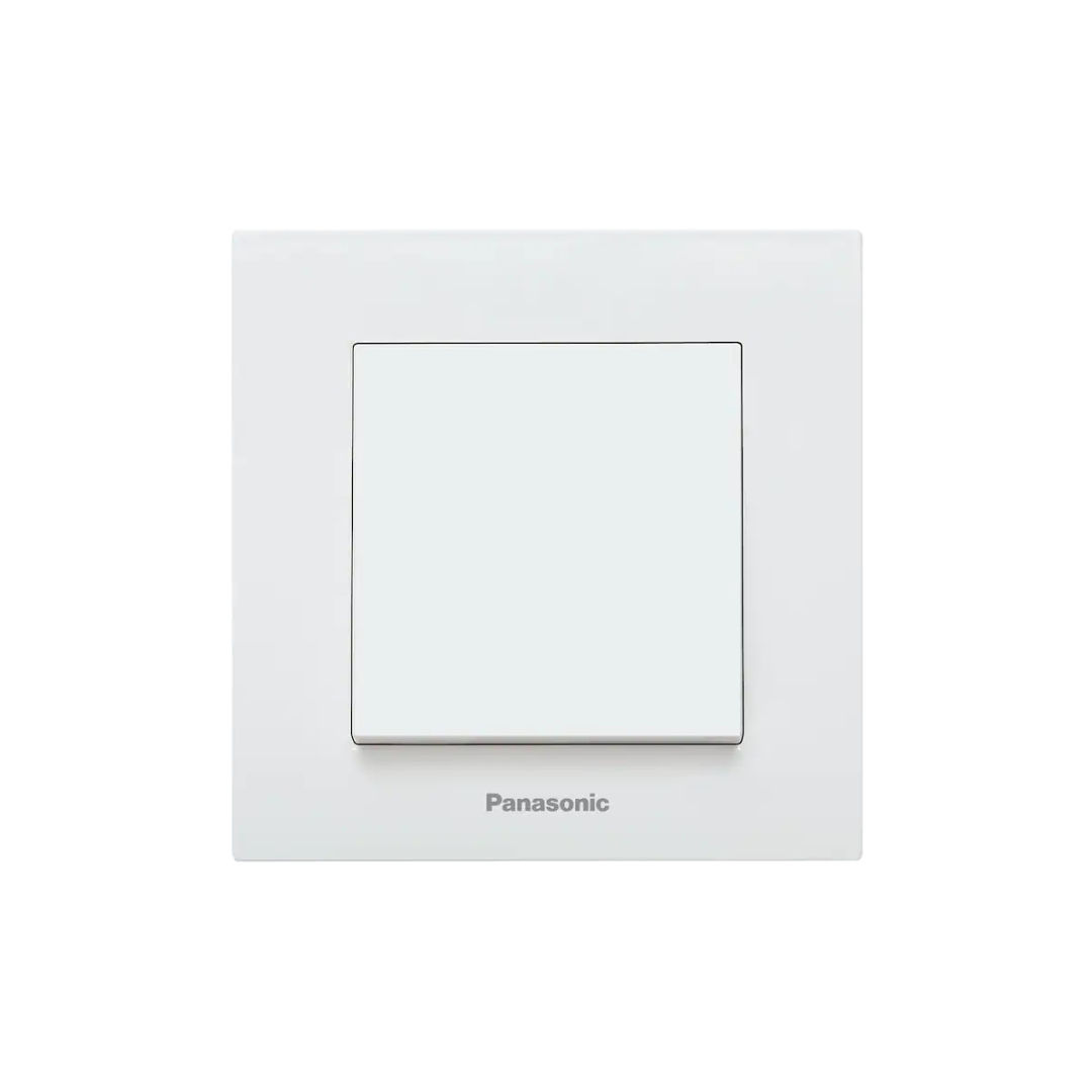 Intrerupator simplu Panasonic Karre Plus P-KP1, Alb