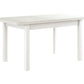 Set masa extensibila 120x150cm cu 6 scaune tapitate, mb-13 max5 si s-37 boss7 b22, alb, lemn masiv de fag, stofa