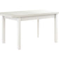 Set masa extensibila 120x150cm cu 4 scaune tapitate, mb-13 max5 si s-37 boss7 b22, alb, lemn masiv de fag, stofa