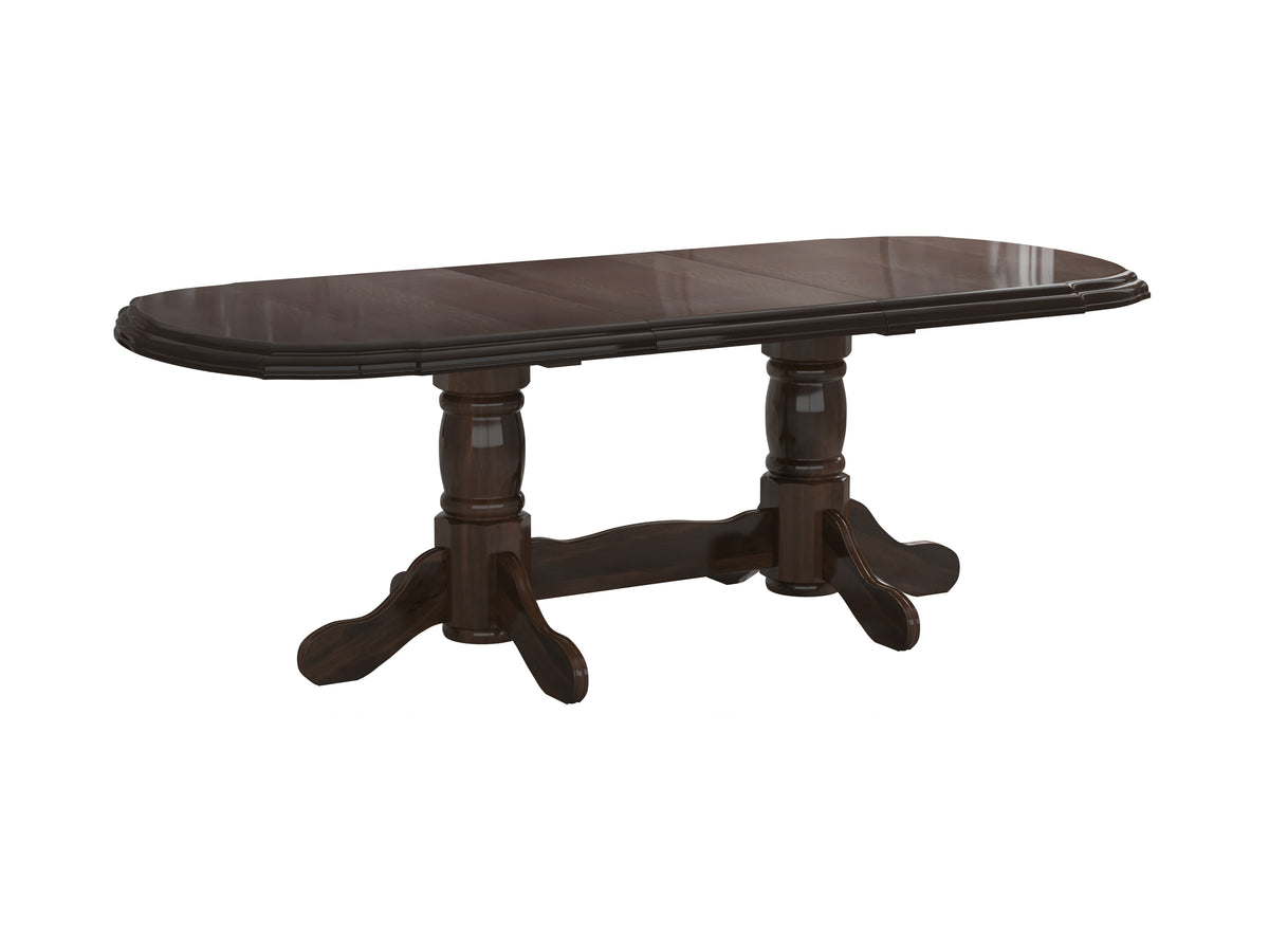Masa extensibila 200-250x100 cm, Jork, lemn wenge