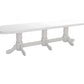 Masa extensibila 250-300x100 cm, Jork, lemn alb