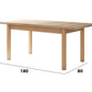 Set masa extensibila 140-180x80 cm cu 4 scaune tapitate, mb-21 modena1 si s-37 boss7 s6, sonoma, lemn masiv de fag, stofa
