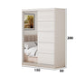 Dormitor Ina cu oglinda cappuccino/pin 150cm + saltea 160x200x20cm