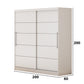 Dormitor Sara fara oglinda cappuccino/alb 200cm + saltea 160x200x20cm