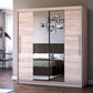 Dressing Radu cu oglinda, 180x200x61 cm