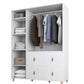 Dressing Andrei 3D, 150x201x55 cm, Alb