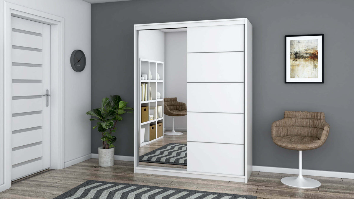 Dressing Gabriel cu oglinda, 150x200x61 cm