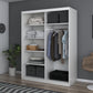 Dressing Gabriel fara oglinda, 150x200x61 cm, alb