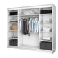 Dressing Iulia, alb/negru, 250 cm