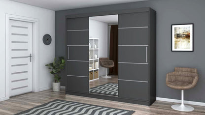 Dressing Iulian cu oglinda, 233x200x61 cm