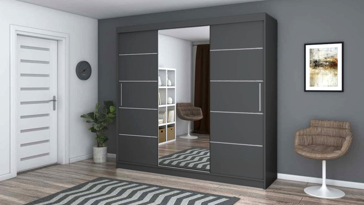 Dressing Iulian cu oglinda, 233x200x61 cm
