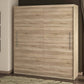 Dressing Radu fara oglinda, 204x218x58 cm, sonoma